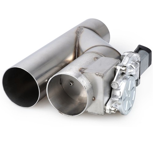 2" Electric Exhaust Valve Y Pipe Kit With Remote Control - Afbeelding 2 van 5