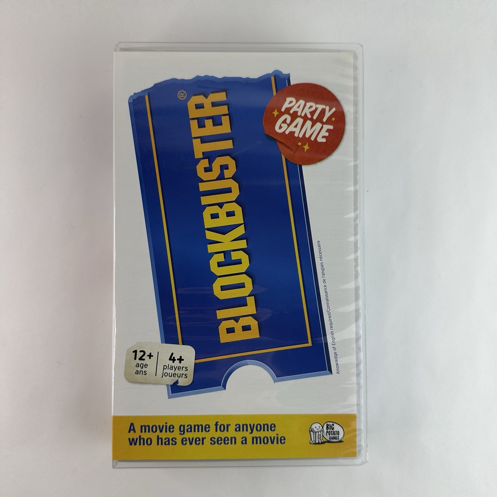Blockbuster  Video Party Game New Complete W/ Sealed Cards Fun Family Game Read