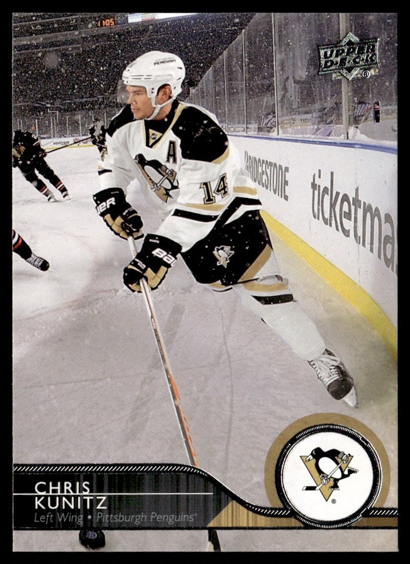 2014-15 Upper Deck Chris Kunitz Pittsburgh Penguins #148