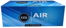 EXS Air Thin 144 Stk. Die dünnsten Kondome 0,045 mm, Vegan befeuchtet