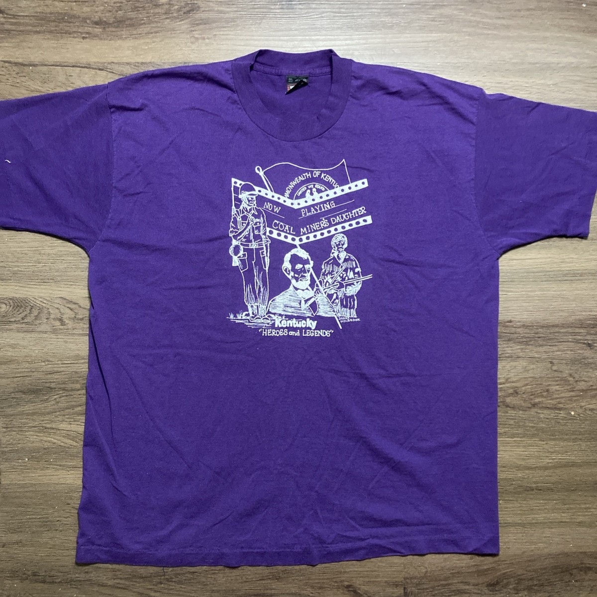 Fleming Neon Day Kentucky Heroes And Legends 1994 Shirt