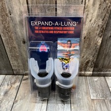 Expand-A-Lung 2 Pack Breathing Exercise Trainer Inspiratory Muscle Strength Tool
