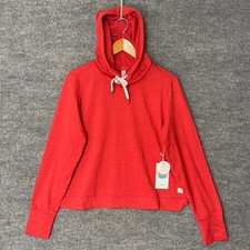 Vuori Halo Essential Hoodie Melon Heather Red VW226 Women's Large NWT Gorpcore