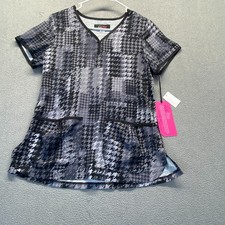 Koi Lite Women's V-neck Scrub Top Multicolor Size S Pockets