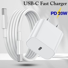 PD 20W USB Type-C Fast Charger For iPhone X XR SE 11 12 13 14 15 16 17 Pro Max