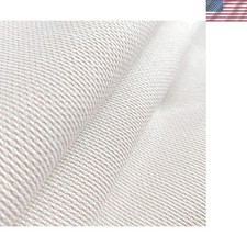 White 18CT Cotton Aida Cross Stitch Fabric 59x3 Yards Large Count Cotton
