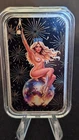 Bullion Baddies 1 oz silver bar "Bubbly Brittney" Naughty Metallic Rare W/COA