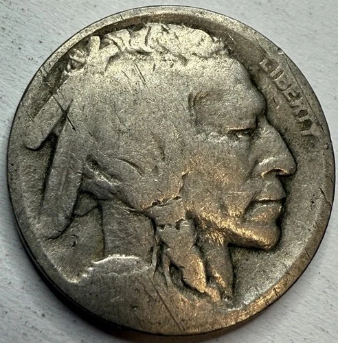 1916 Buffalo Nickel Exact Coin Imaged #BF554