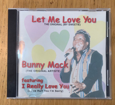 Bunny Mack - Let Me Love You / I really Love You  CD Disco Soul  NM