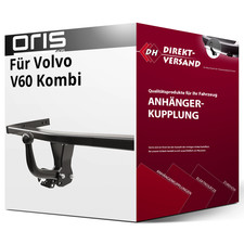 Für Volvo V60 Kombi I Typ 155/157 (Oris) Anhängerkupplung starr neu