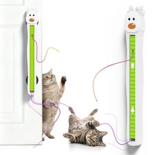 Interactive Cat Toys for Indoor Cats - Automatic Cat Toys with Motorized Stri...