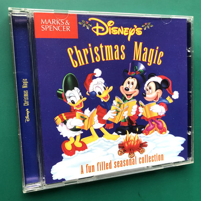 DISNEY CHRISTMAS MAGIC Children's Holiday Carols Soundtracks CD Mickey Goofy M&S