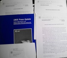1990 Prentice-Hall Press Kit - C and UNIX boo...