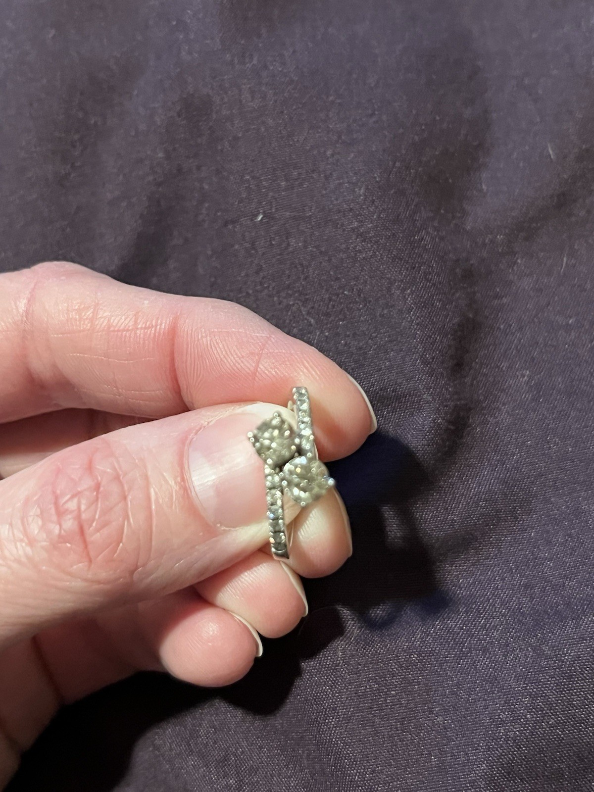 Double Diamond Ring - image 3