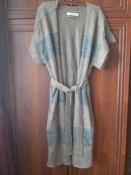 Women By Malene Birger Vest Grey Wool 40 / L / 48