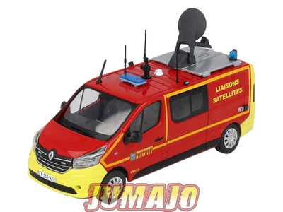 CPL79 VÉHICULES LÉGERS POMPIERS 1/43 HACHETTE IXO V.T-S.A.T RENAULT TRAFIC BMP - Photo 1/4