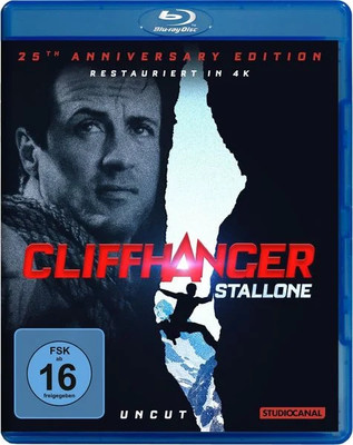 Blu-ray Cliffhanger / 25th Anniversary Edition / Uncut #1906930