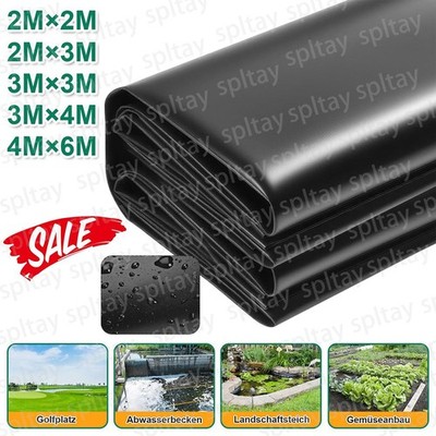 HDPE Teichfolie 0,5mm Gartenteichfolie Folie UV- und witterungsbeständig Vlies