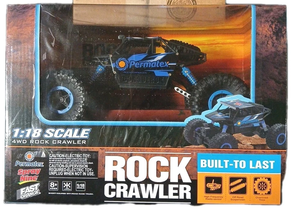 Permatex Conqueror Rock Crawler RC- 4WD-1/18-Short Course Off-road Race Truck - Image 2 of 4