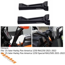CNC Handlebar Tall Riser Black 55900241 For Harley Pan America RA1250 RA1250S