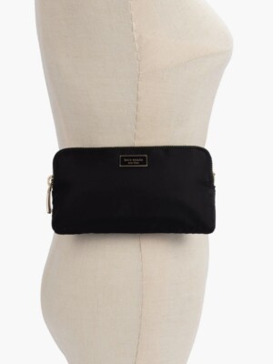 Kate Spade New York Leather Logo Belt Bag kate spade new york Pebbled Leather Belt Bag | Saks Fifth Avenue main image 4