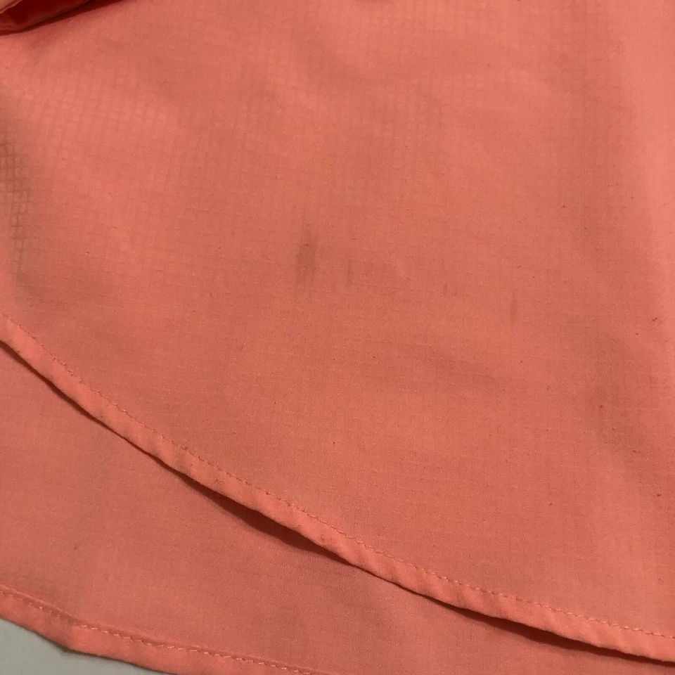 Camisa Columbia PFG Pesca Abotonada Para Hombres LS ROSA Talla Grande Foto 2 de 4