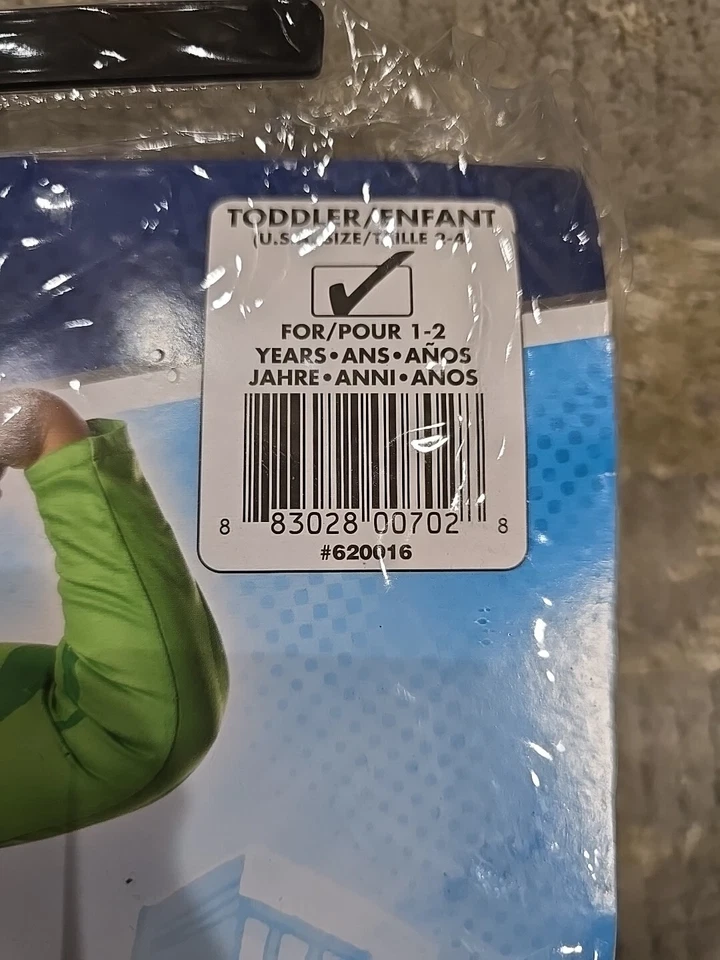 Детский костюм Marvel Avengers Hulk — мышечная грудь — б/у - Изображение 2 из 4