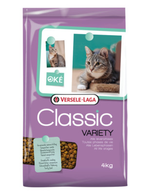 4 kg VERSELE-LAGA Classic Cat Variety Futter für den täglichen Gebrauch