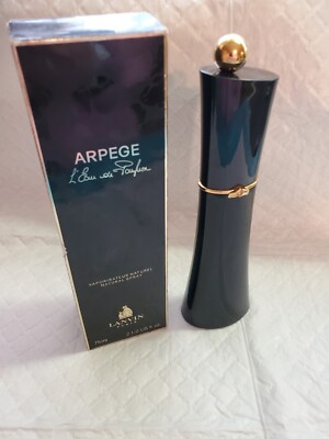 VTG Lanvin Paris Arpege L Eau de Parfum Vaporisateur 2.5 oz Perfume l'eau NOS