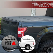 For 1999-2016 F250/F350 SD 6.5' Bed Lo Pro Aluminum Hard Tri Fold Tonneau Cover
