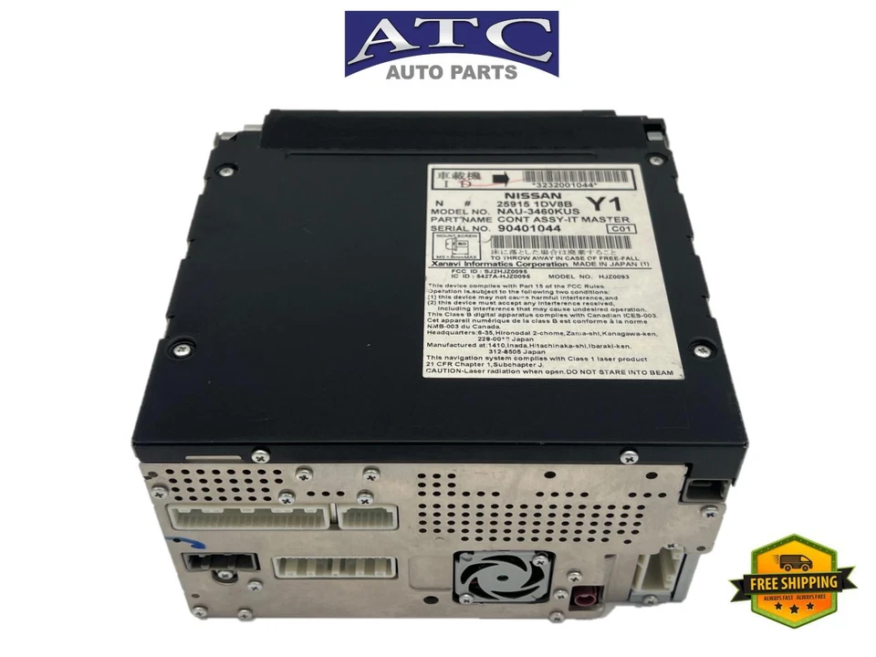 25915-1DV8B AM FM CD MP3 Radio Receiver for 2008-2010 Infiniti M35 and M45 Foto 2 de 4