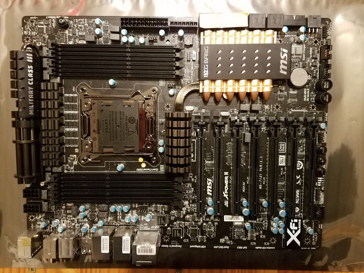 MSI BIG BANG XPOWER II MS-7737 Socket 2011 Intel X79 ATX