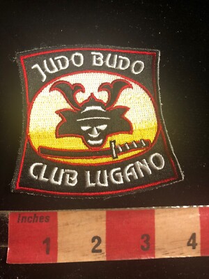 JUDO BUDO CLUB LUGANO Martial Arts Patch 01RN