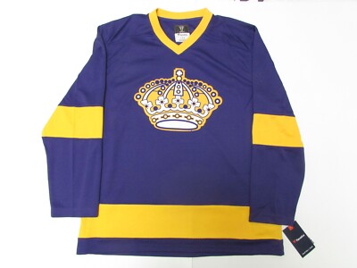 Los Angeles Hockey Jersey Los Angeles Kings Jersey Mens 48-R White