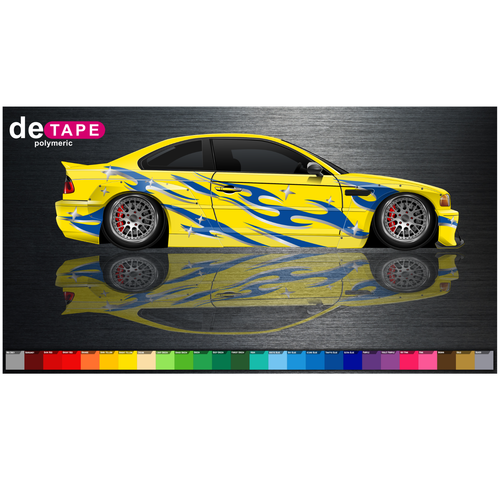 RC 10th Scale DRIFT STICKERS Decals DRIFTING JDM LIBERTY WALK Clear Pre Cut - Foto 9