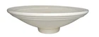 Vintage Mid Century Haeger White 954 Round Bowl Planter 12”