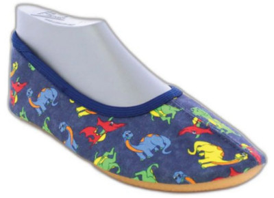 Beck Kinder Jungen Sport Turn Tanz Gymnastik Schuhe Schläppchen Dinos 279 NEU
