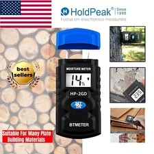 LCD Digital Wood Moisture Meter Tester for Building Materials and Concret
