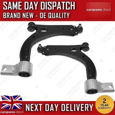 FORD FIESTA MK5 MK6 FUSION FRONT LOWER LEFT & RIGHT WISHBONES CONTROL ARMS PAIR
