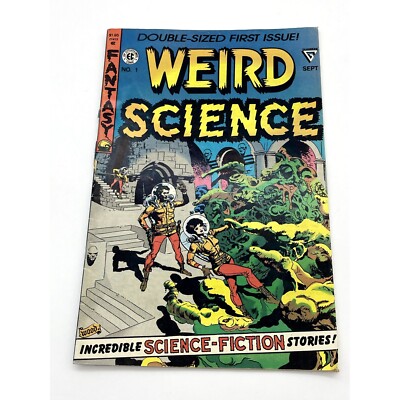 1990 WEIRD SCIENCE Comic Book No 1 First Issue Double Size VG Fantasy