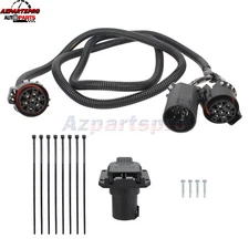 7Pin Trailer Wire Harness Extension Connector Plug For Dodge Ram 1500 2500 3500