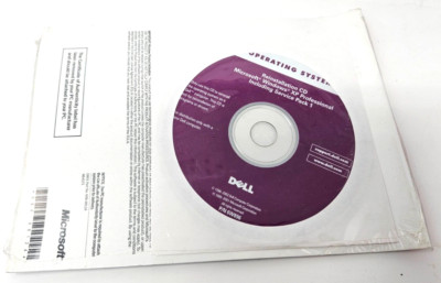 Dell Microsoft Windows XP Professional SP1 CD New sealed in original package