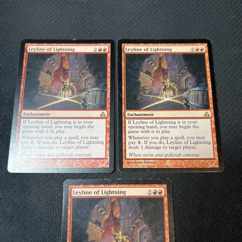 Leyline of Lightning Magic The Gathering Mtg Rare Guildpact Card 3 - Image 3 of 4