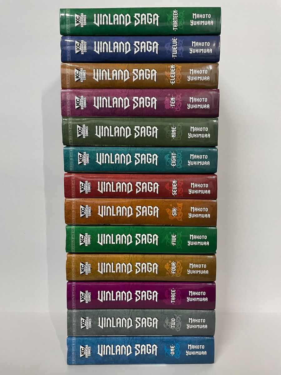 Vinland Saga Volume 1-13 Complete Manga English Hardcover Set