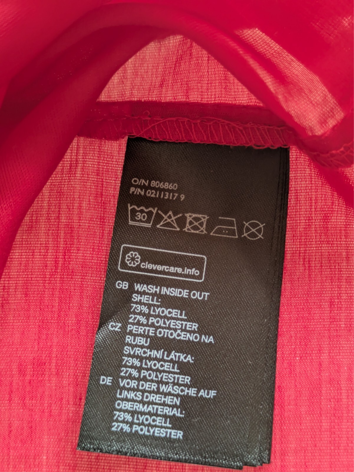 H&M Red Embroidery Kurta Tunic Kaftan & Rimmel red nail polish thumbnail 4