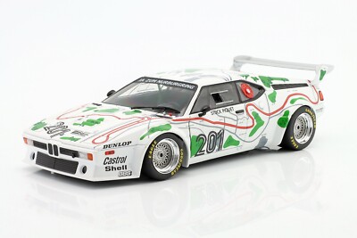 1980 BMW M1 PROCAR DRM #201 NURBURGRING PIQUET & STUCK 1:18 by WERK 83 MODELS