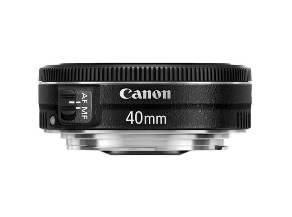 [Canon] EF 40mm f/2.8 STM Pancake Lens (Bulk Package) - Black