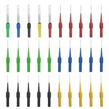 30 PCS Multimeter Test Set, Probes Pin Insulation Piercing Needle 0.7mm and 4