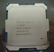 Intel Core i7-6850K 3.60GHz 6-Core SR2PC LGA2011-3 CPU Processor *Tested