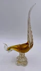 VTG HAND MADE GENUINE VETRO ARTISTICO VENEZIANO MURANO ITALY GLASS FIGURINE BIRD